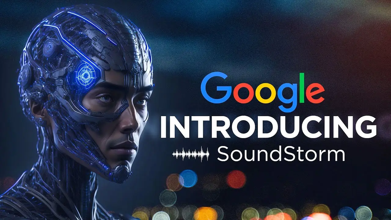 Thumbnail for Google AI SoundStorm tech video edited for YouTube creator – fast-paced, engaging, motion graphics-heavy edit